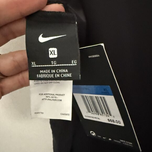 Nike Womens Sport Mesh Reversible Dress Cover Up Extra Large Black New 11532 - Picture 11 of 13